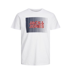 Jack & Jones 12233999 Jjecorp Logo Beyaz Tişört 