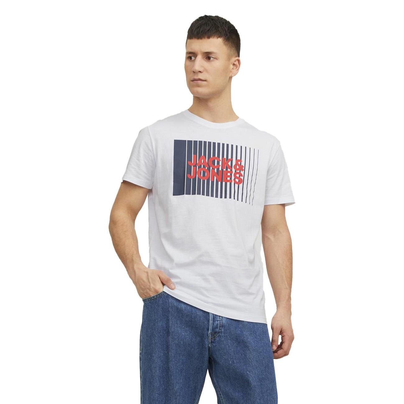 Jack & Jones 12233999 Jjecorp Logo Beyaz Tişört - 2