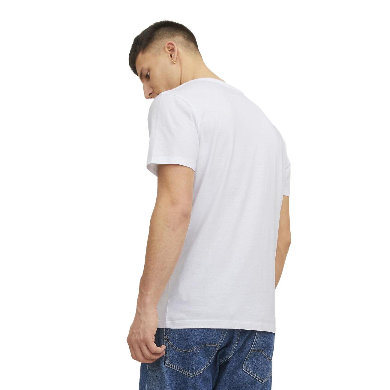 Jack & Jones 12233999 Jjecorp Logo Beyaz Tişört - 3