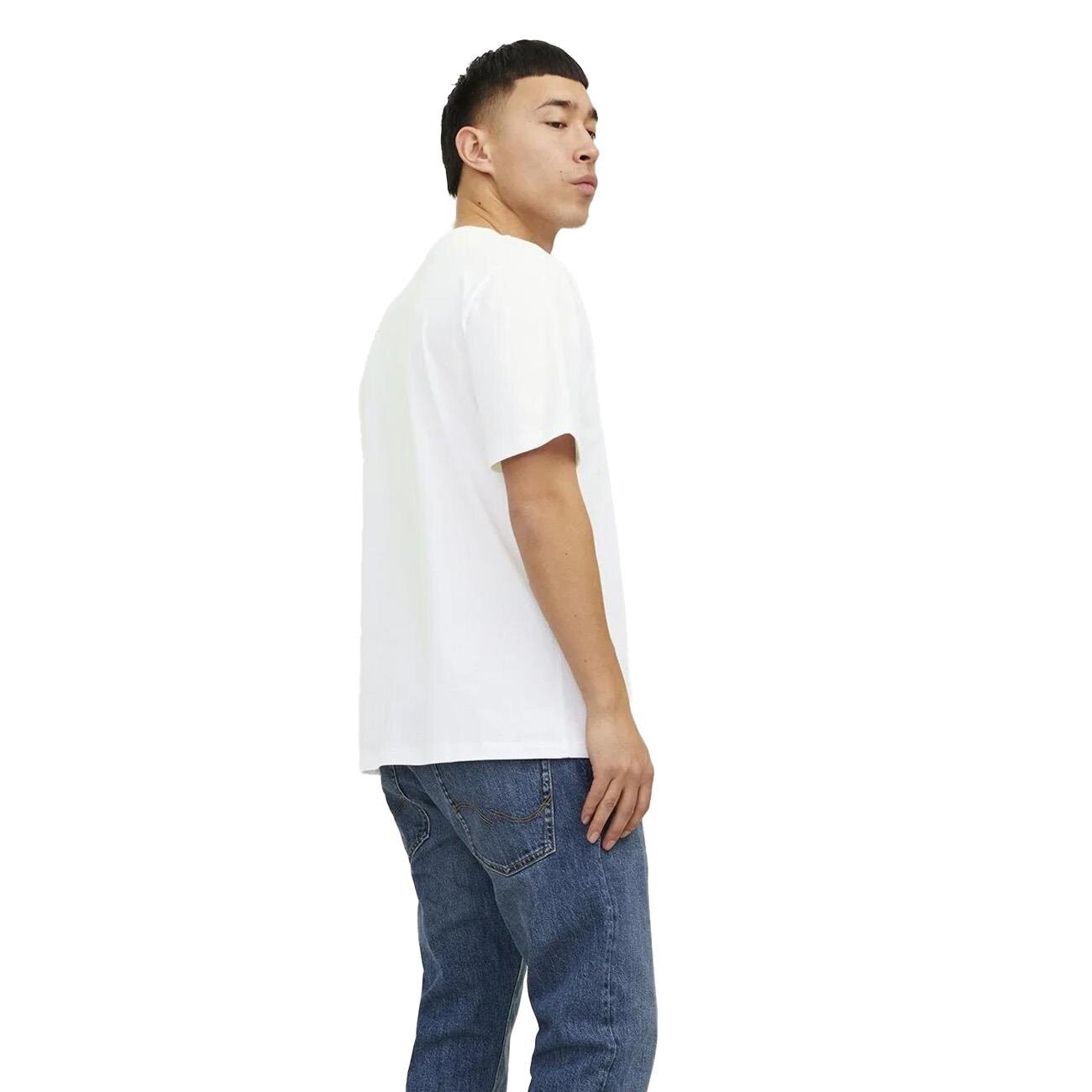 Jack & Jones 12233999 Jjecorp Logo Erkek Beyaz Tişört - 3