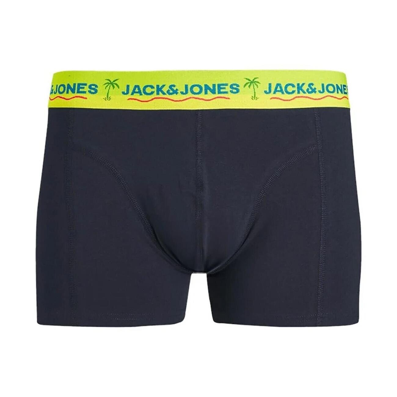 Jack & Jones 12250609 Jacthomas Solid 3'lü Boxer Lacivert - 2