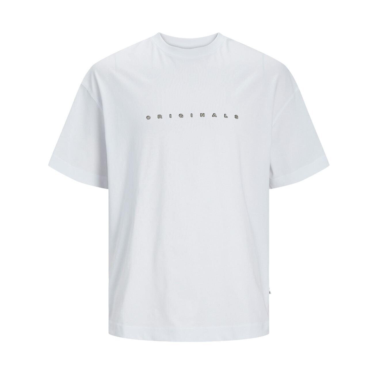 Jack & Jones 12251966 Joreaster Activity Tişört Beyaz - 1