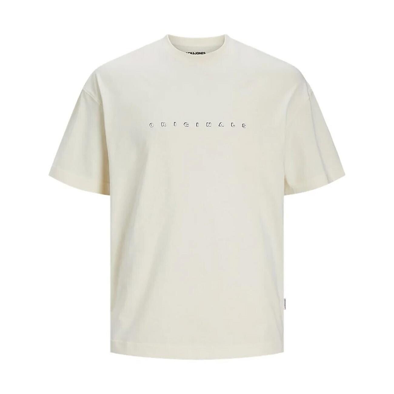 Jack & Jones 12251966 Joreaster Activity Tişört Krem - 1