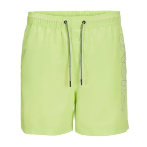 Jack & Jones 12253118 Jpstfiji Jjswim Double Logo Sn Ly Yeşil 