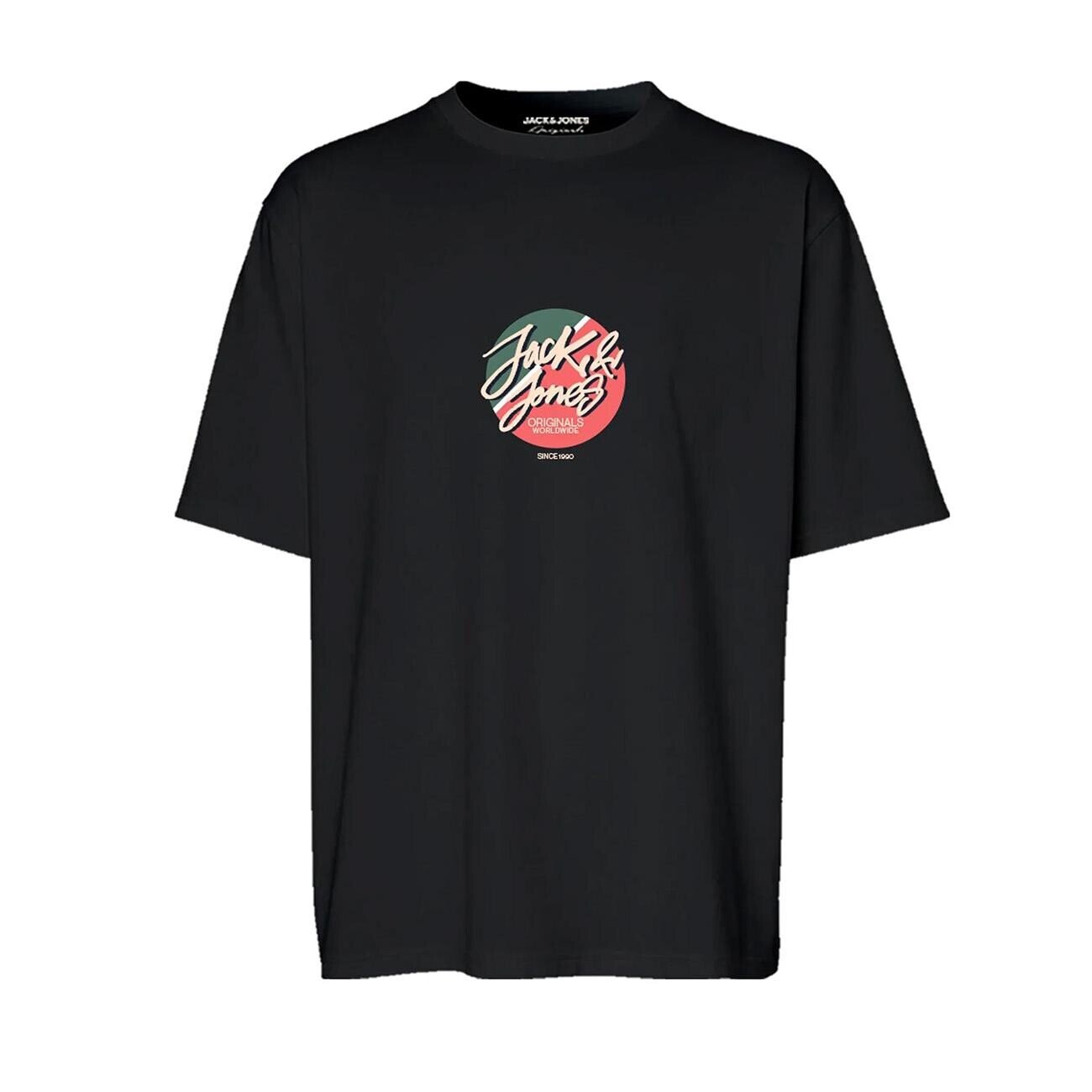 Jack & Jones 12255650 Jortampa Tişört Ss Siyah - 1