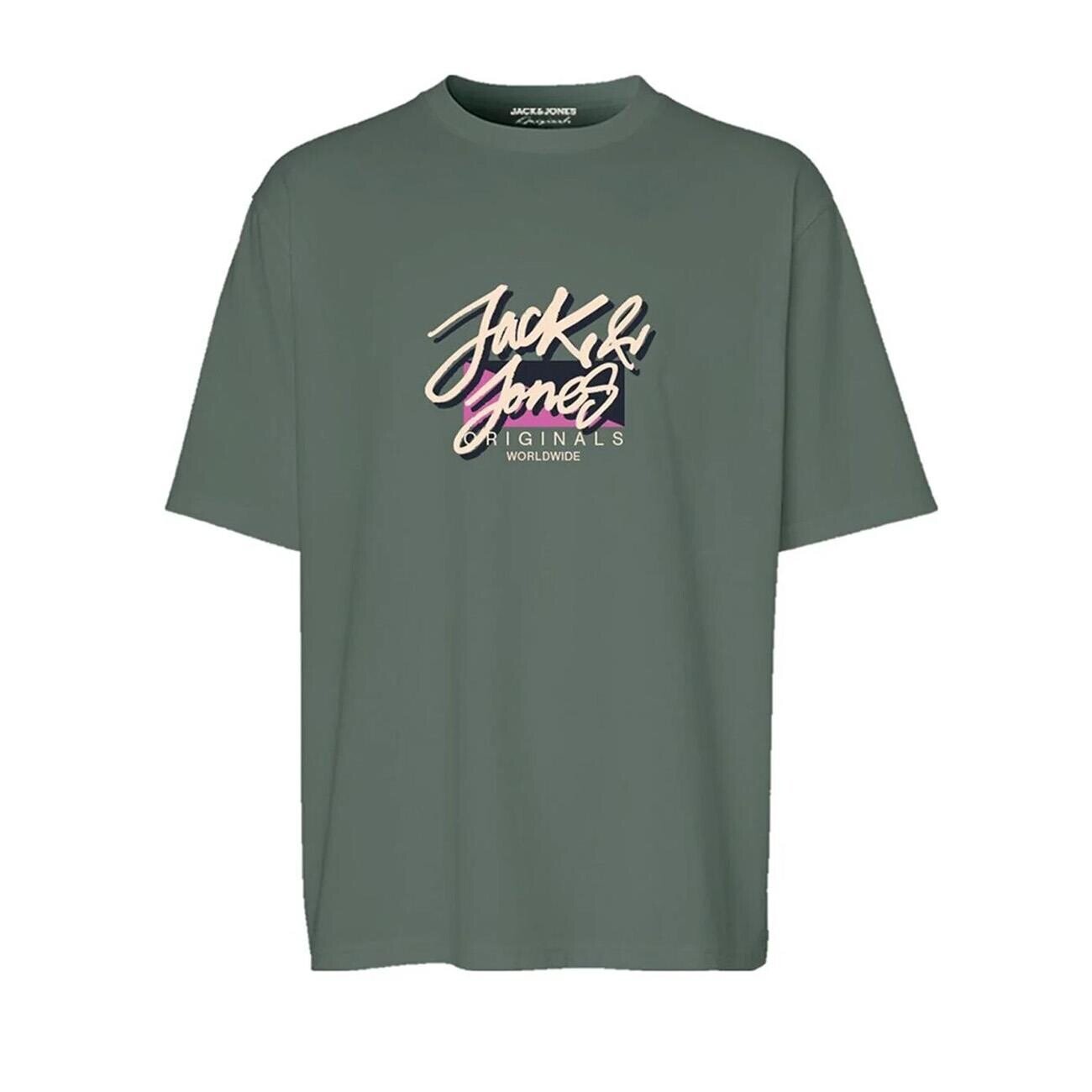 Jack & Jones 12255650 Jortampa Tişört Ss Yeşil - 1