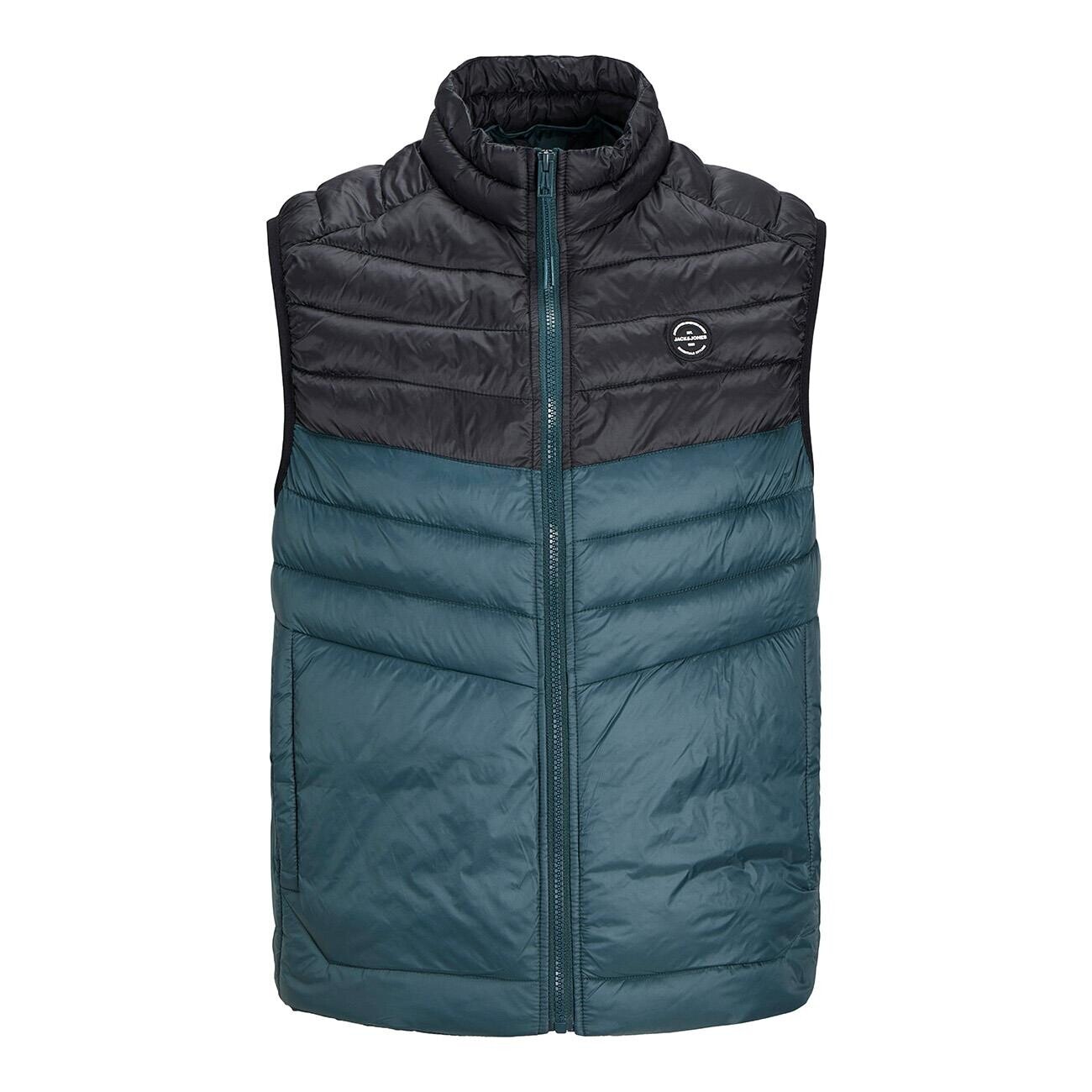 Jack & Jones 12258457 Jjesprint Bodywarmer Siyah-Petrol - 1