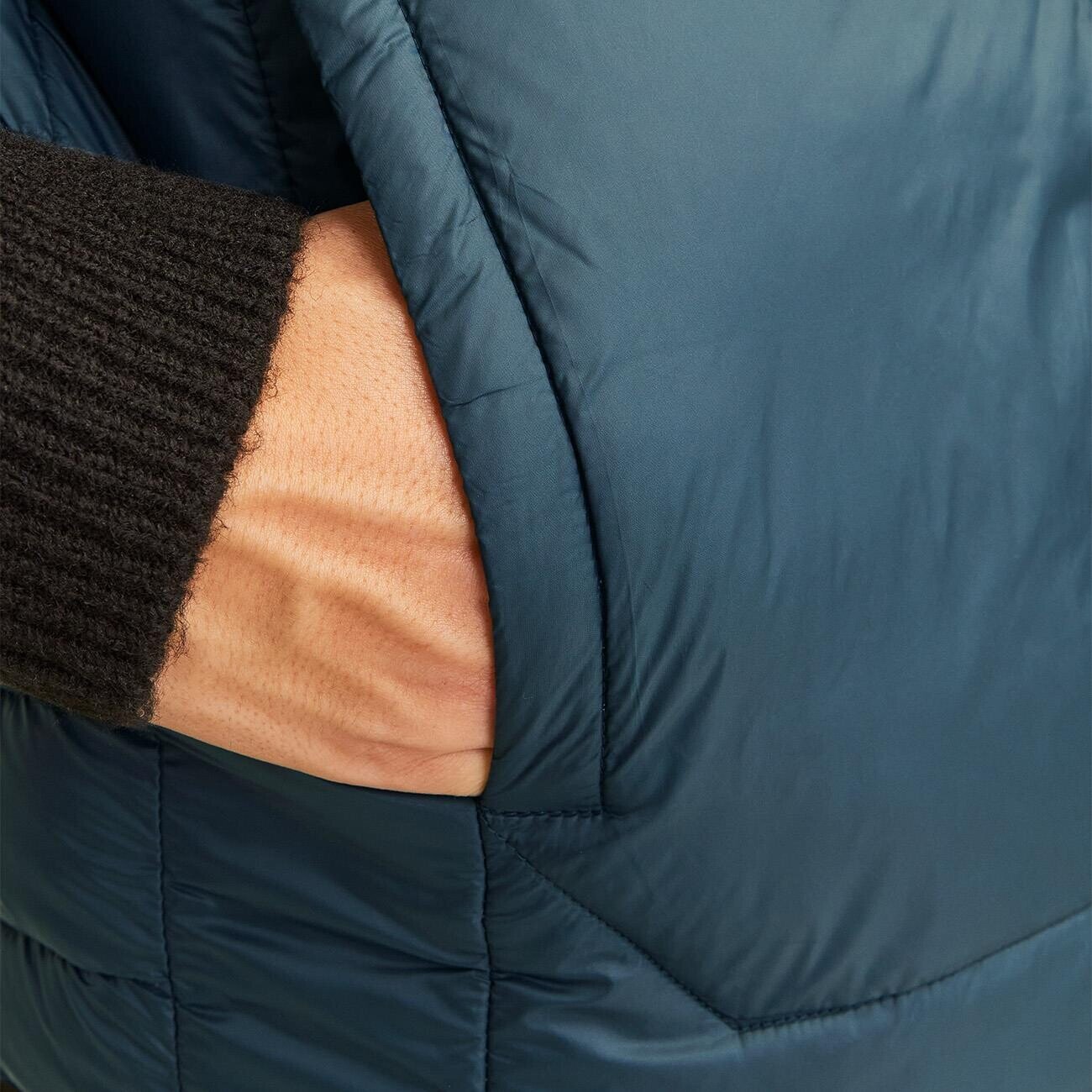 Jack & Jones 12258457 Jjesprint Bodywarmer Siyah-Petrol - 4