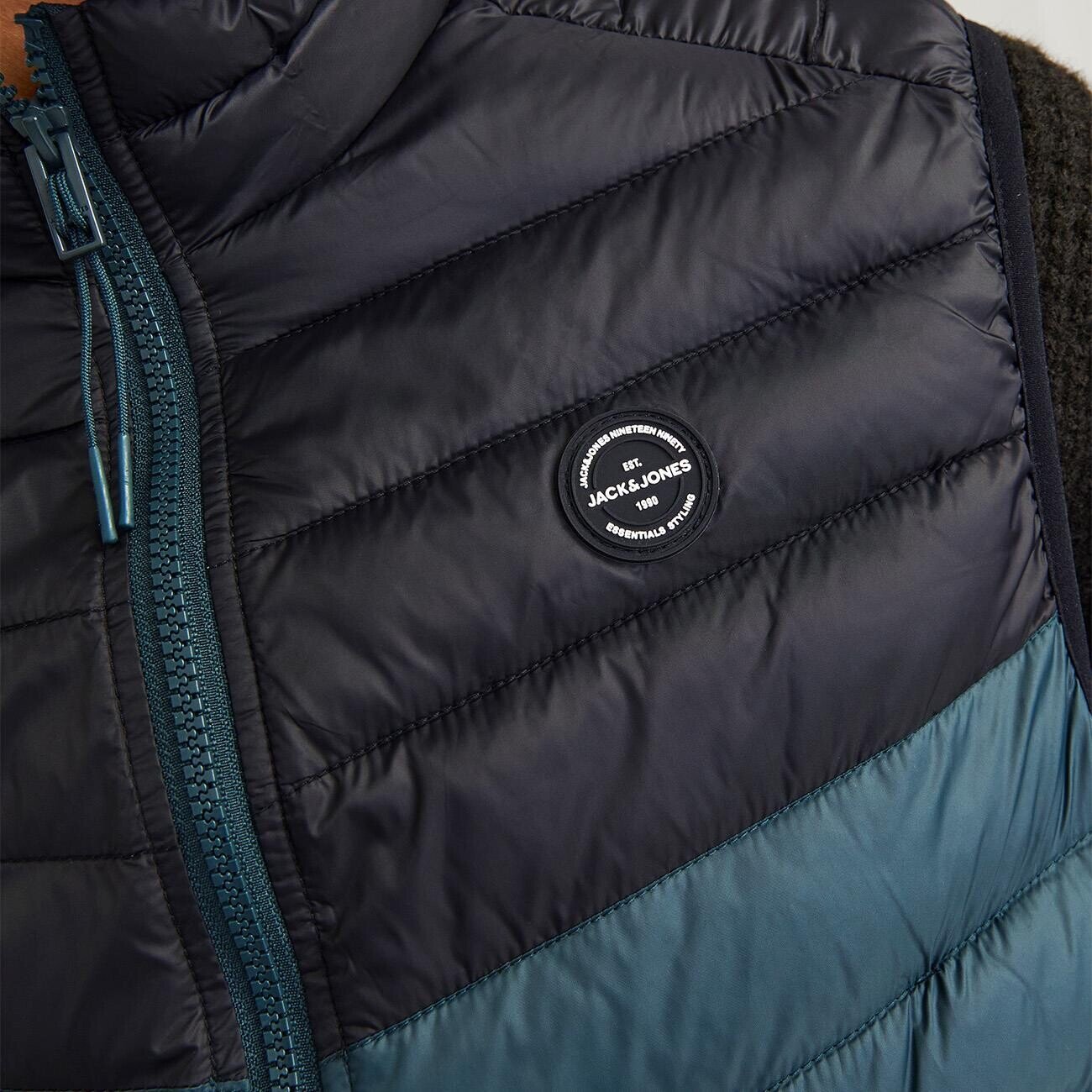 Jack & Jones 12258457 Jjesprint Bodywarmer Siyah-Petrol - 5
