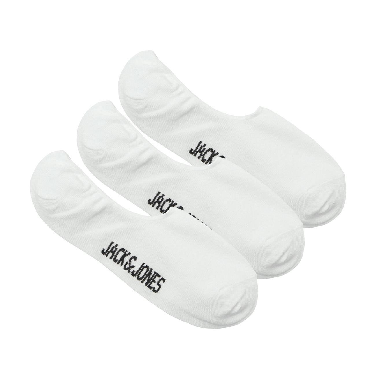 Jack & Jones 12260080 Jacdouglas 3 Pack Beyaz Çorap - 1