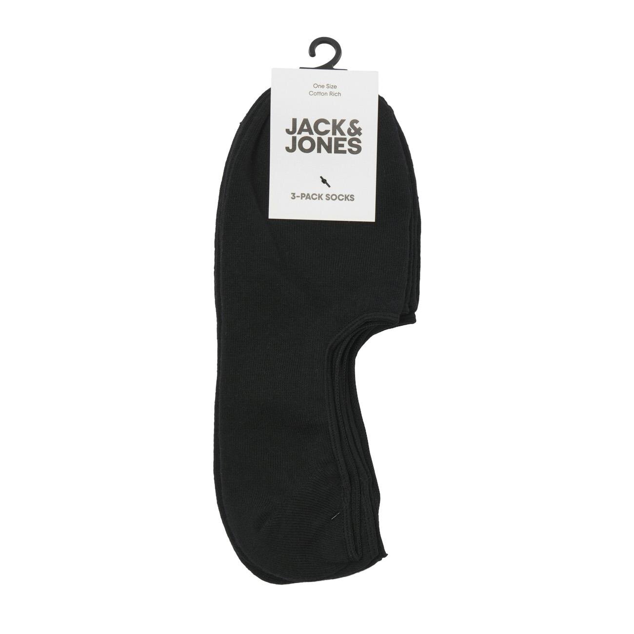 Jack & Jones 12260080 Jacdouglas 3 Pack Siyah Çorap - 3