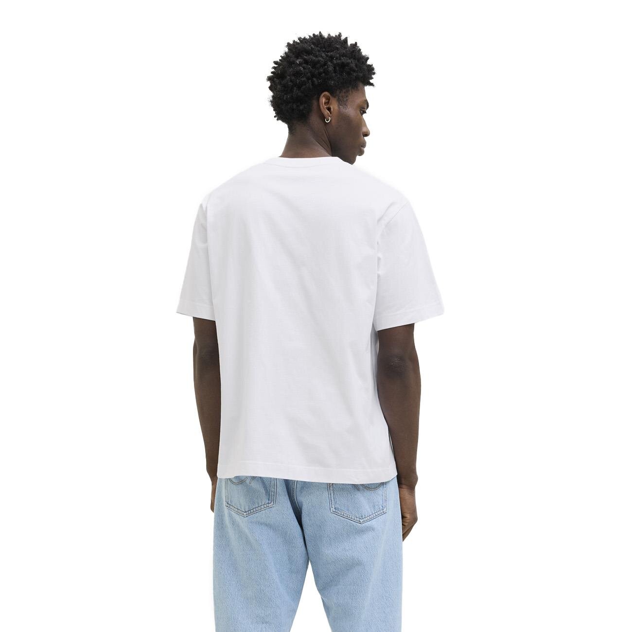 Jack & Jones 12273157 Jorislington Minimal Branding Tee Ss Sn Beyaz - 3
