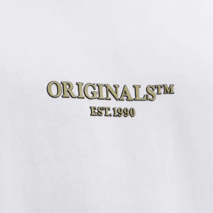 Jack & Jones 12273157 Jorislington Minimal Beyaz Tişört - 5