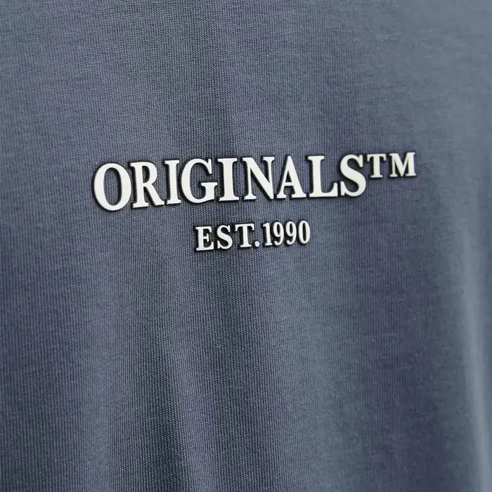 Jack & Jones 12273157 Jorislington Minimal Gri Tişört - 4