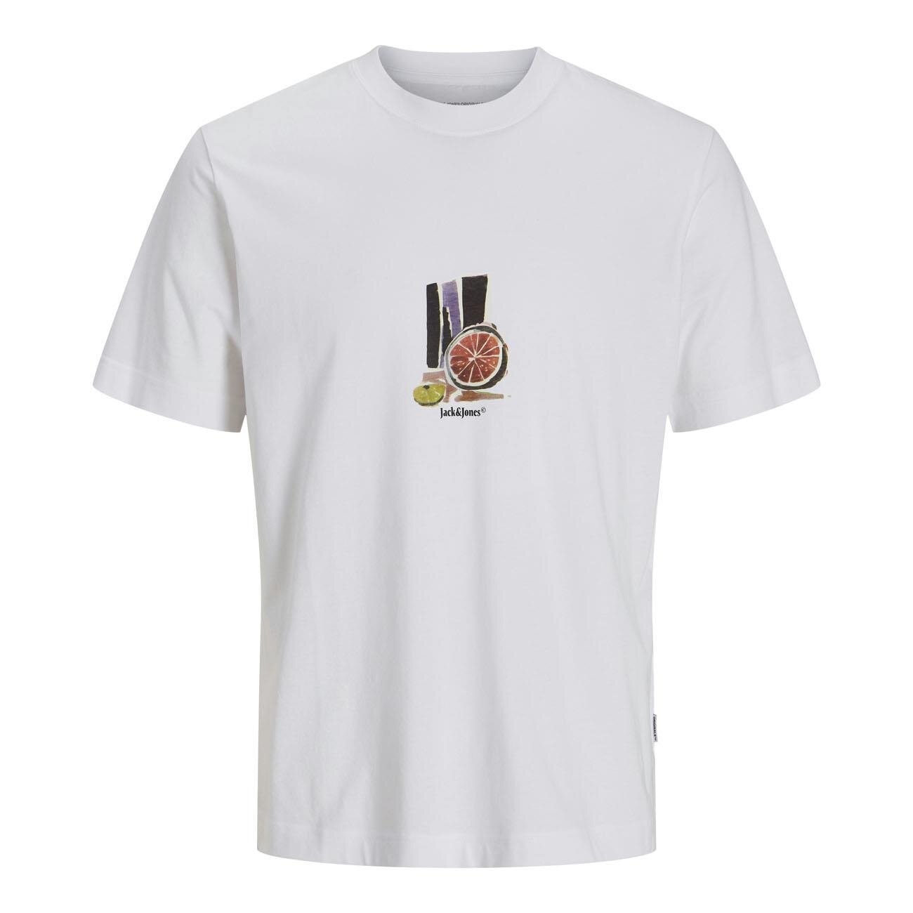 Jack & Jones 12273162 Jorvarenna Tee Ss Crew Neck Beyaz - 1
