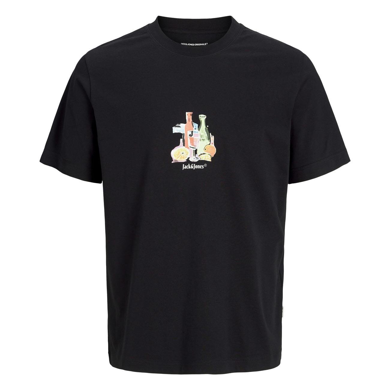 Jack & Jones 12273162 Jorvarenna Tee Ss Crew Neck Siyah - 1