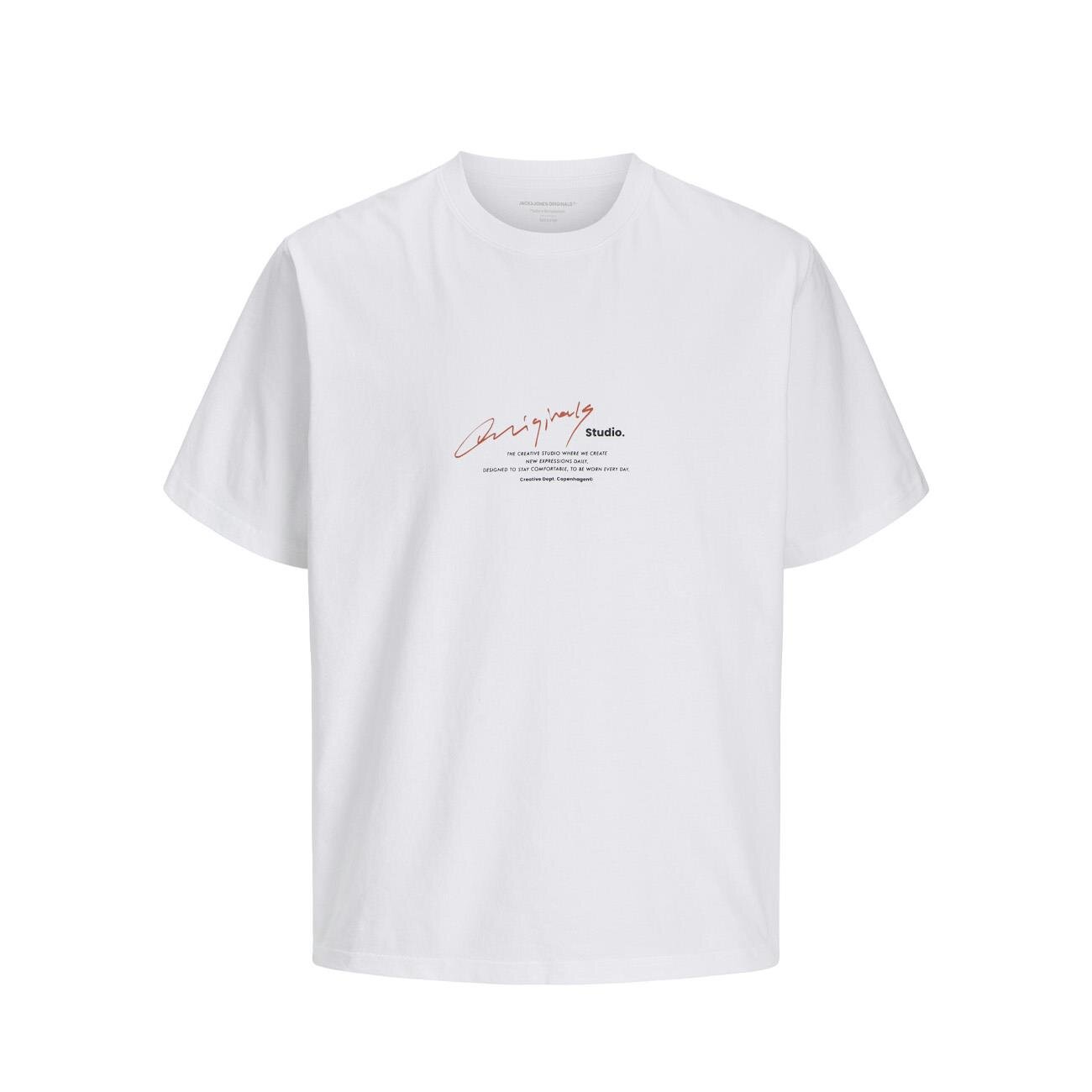Jack & Jones 12273373 Jormanchester Beyaz Tişört - 1