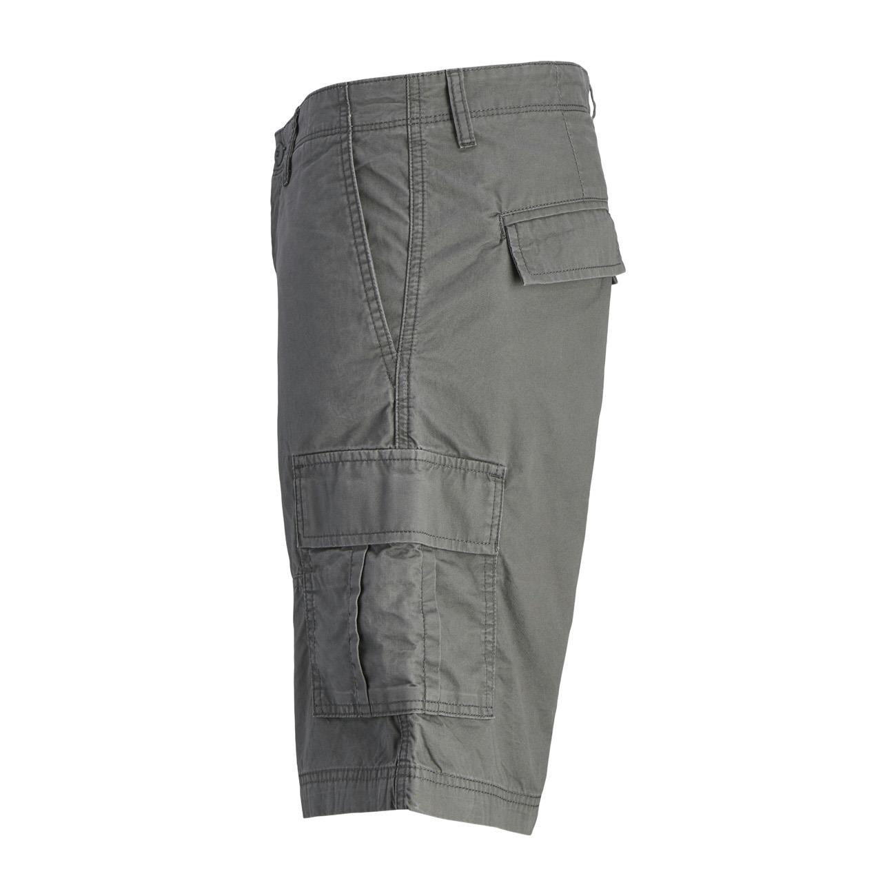 Jack & Jones 12274389 Jpstcole Mateo Cargo Short Mid Gri - 2