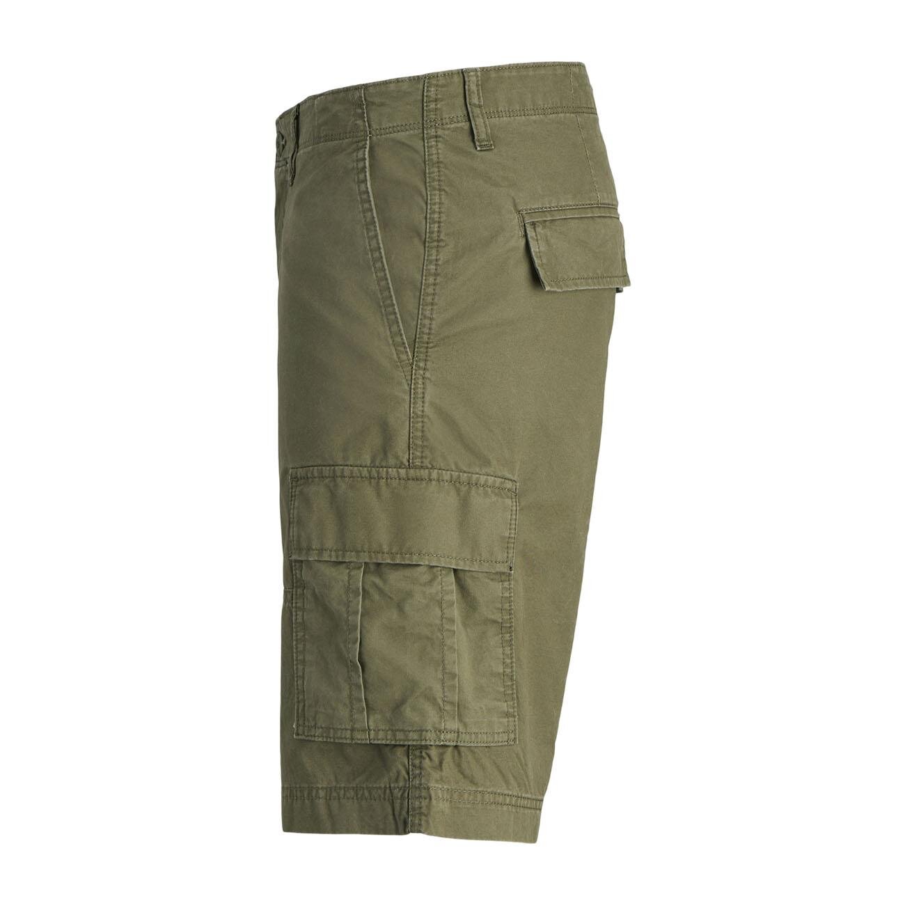 Jack & Jones 12274389 Jpstcole Mateo Cargo Short Mid Haki - 2