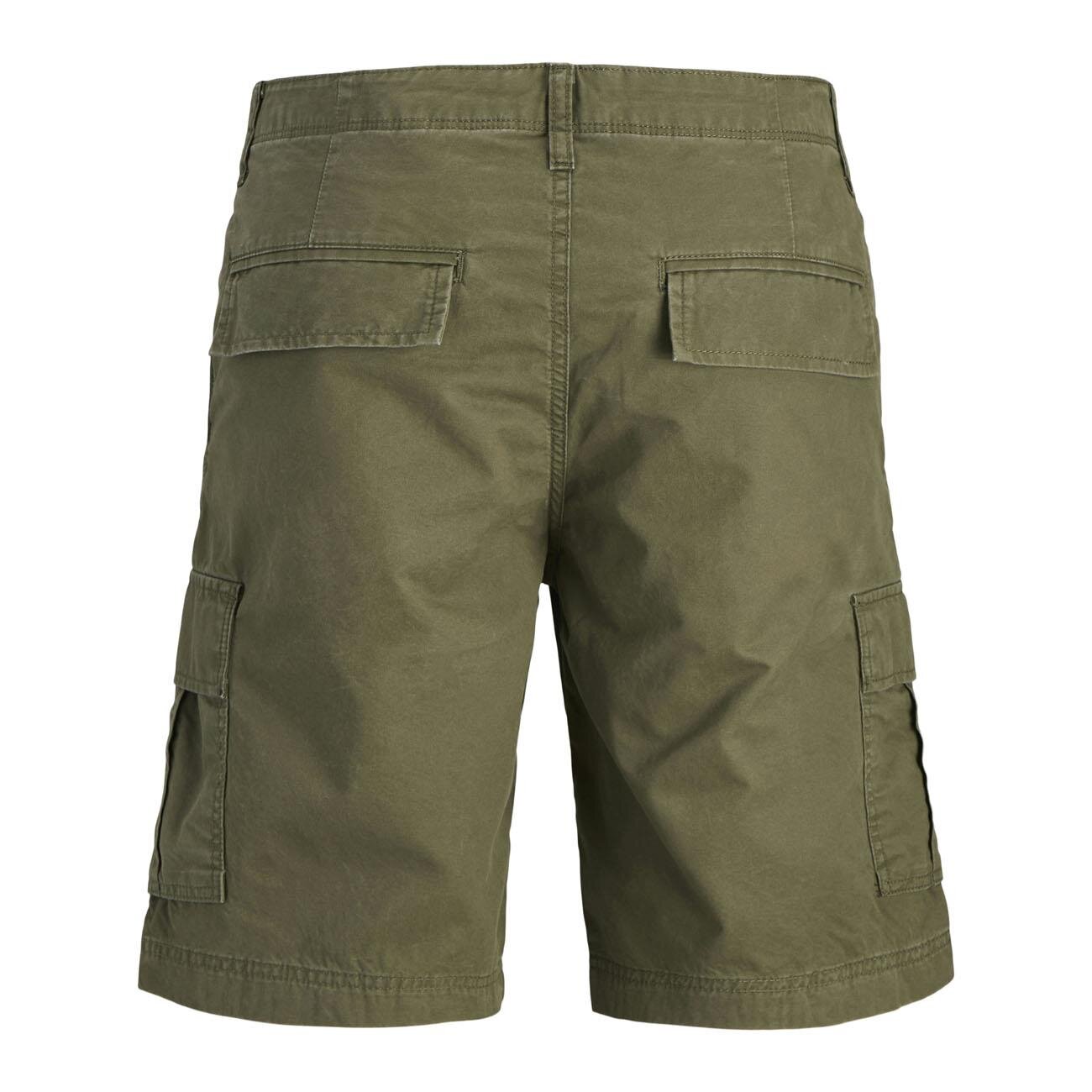 Jack & Jones 12274389 Jpstcole Mateo Cargo Short Mid Haki - 3