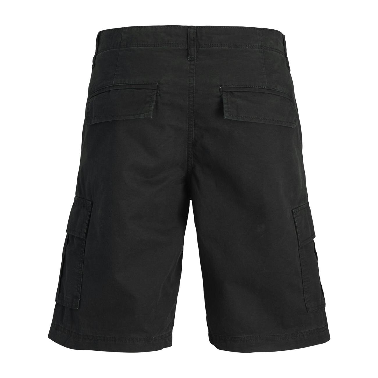 Jack & Jones 12274389 Jpstcole Mateo Cargo Short Mid Siyah - 3