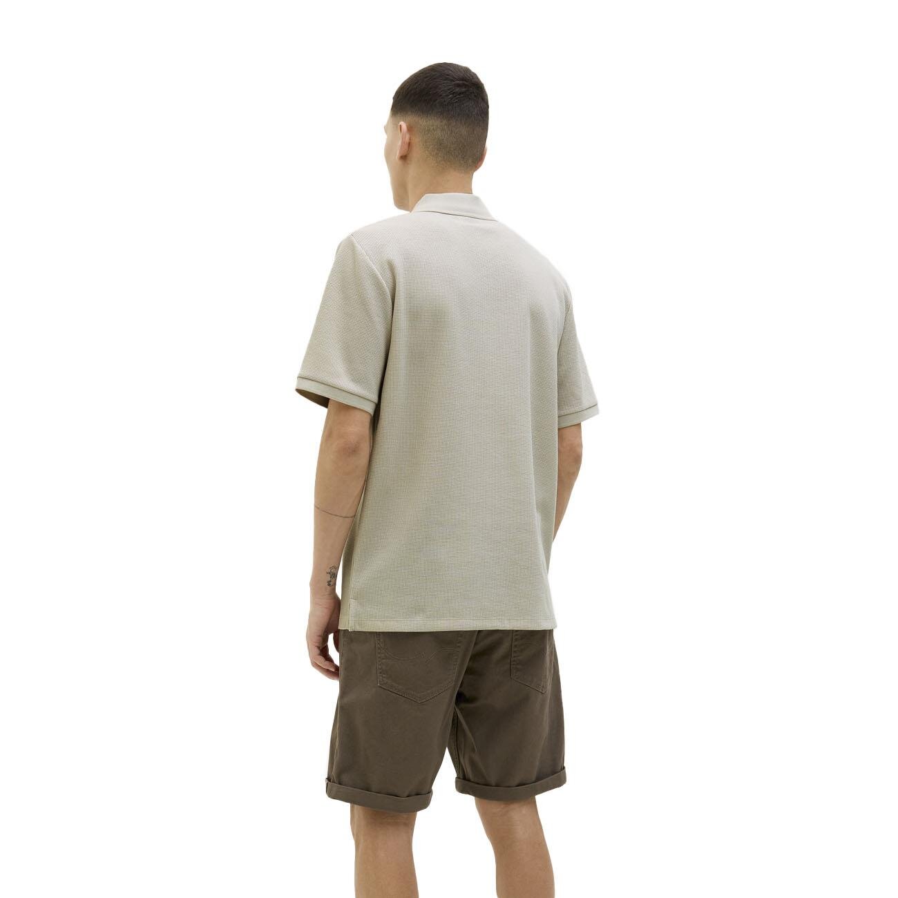 Jack & Jones 12279177 Jjeaustin Zip Polo Ss Sn Ay Işığı - 3