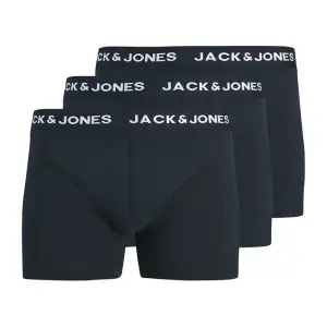 Jack & Jones 12304175 Jactony Solid Boxer 3 lü Lacivert - Jack & Jones