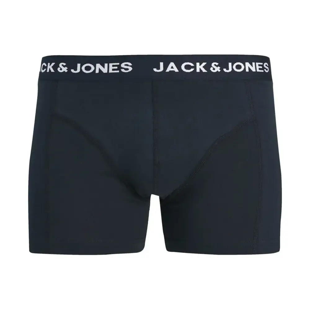 Jack & Jones 12304175 Jactony Solid Boxer 3 lü Lacivert - 2