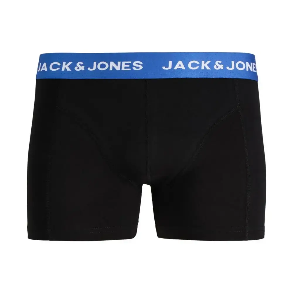 Jack & Jones 12304176 Jacgeo Solid Boxer 3 lü Siyah - 3