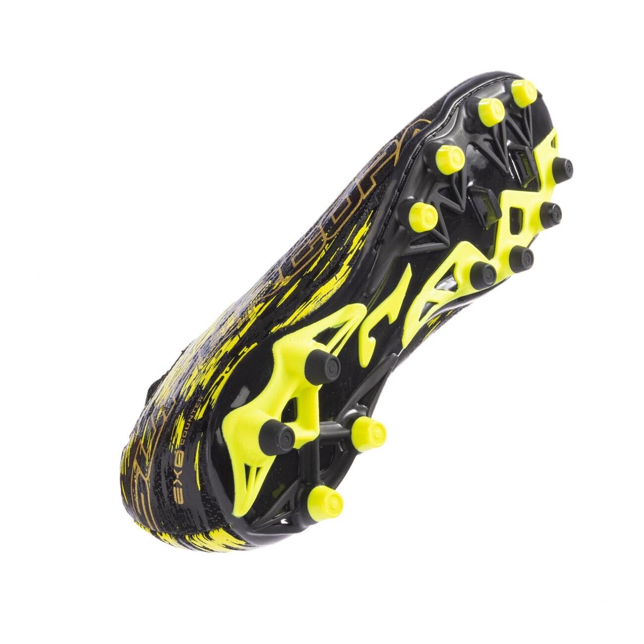 Joma Supercopa 2301 Krampon Siyah-Fosforlu Sarı - 4