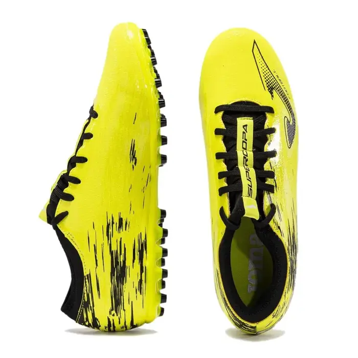 Joma Supercopa 2309 Ag Krampon Fosforlu Sarı-Siyah - 5