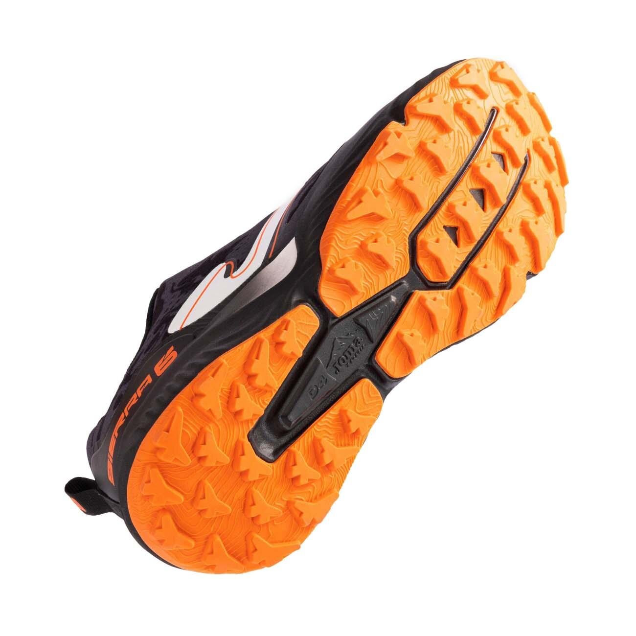 Joma Tksiew2301 Sierre Spor Ayakkabı Siyah-Turuncu - 4