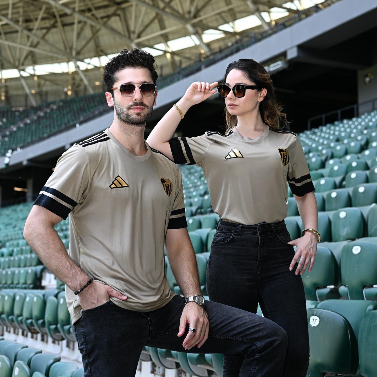 Kocaelispor Adidas 25/26 Sezonu Forma Gold - 7