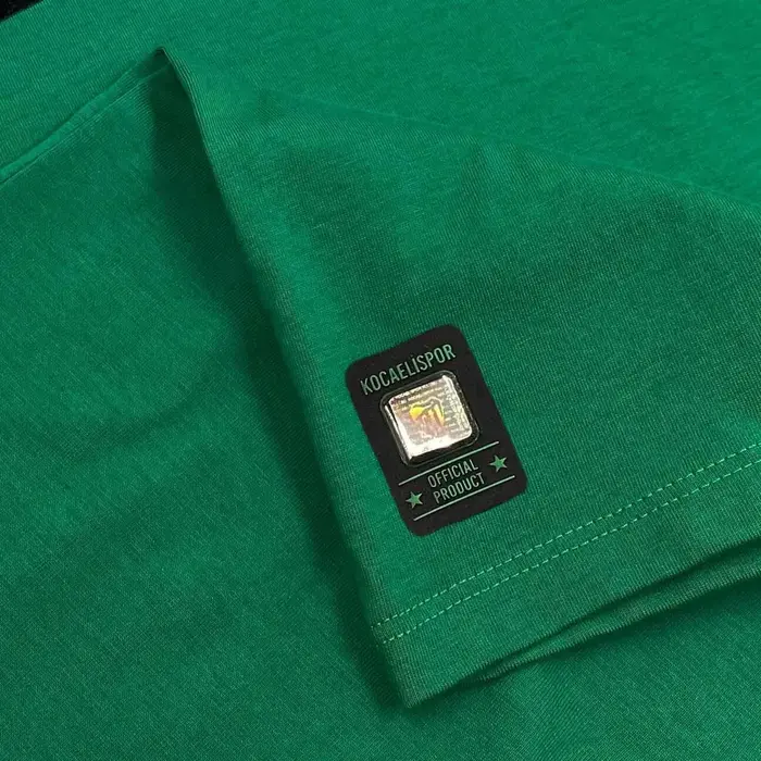 Kocaelispor 070526 Lisanslı Flog Baskılı Çocuk T-Shirt Yeşil - 5