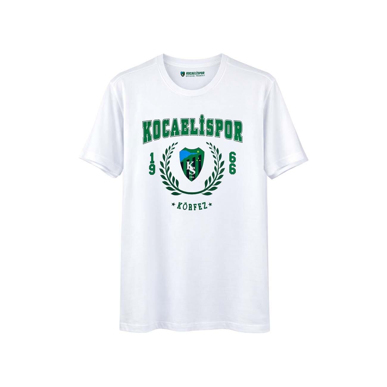 Kocaelispor 110526 Lisanslı 1966 Baskılı Çocuk T-Shirt Beyaz - 1