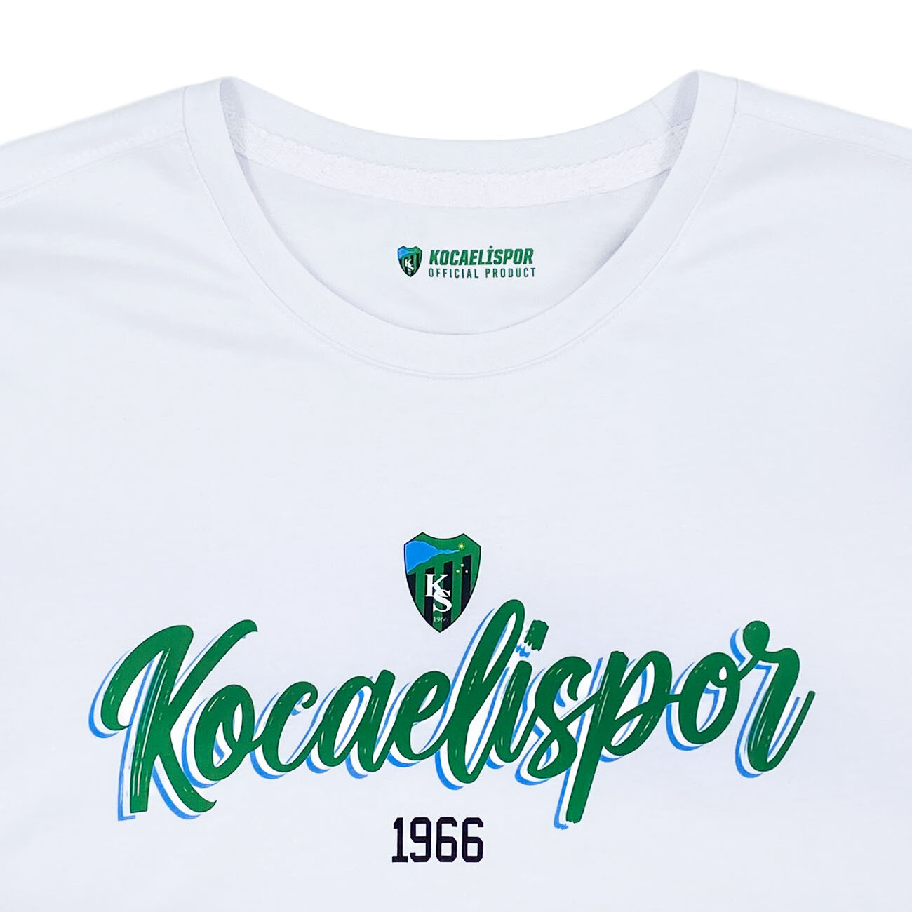 Kocaelispor 110526 Lisanslı 1966 Baskılı Çocuk T-Shirt Beyaz - 3