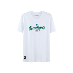 Kocaelispor 110526 Lisanslı 1966 Baskılı Çocuk T-Shirt Beyaz - Kocaelispor