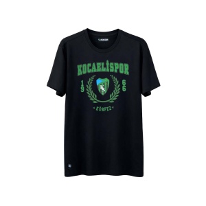 Kocaelispor 110526 Lisanslı 1966 Baskılı Çocuk T-Shirt Siyah - Kocaelispor