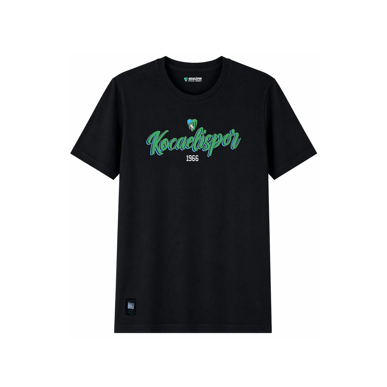 Kocaelispor 110526 Lisanslı 1966 Baskılı Çocuk T-Shirt Siyah - 1