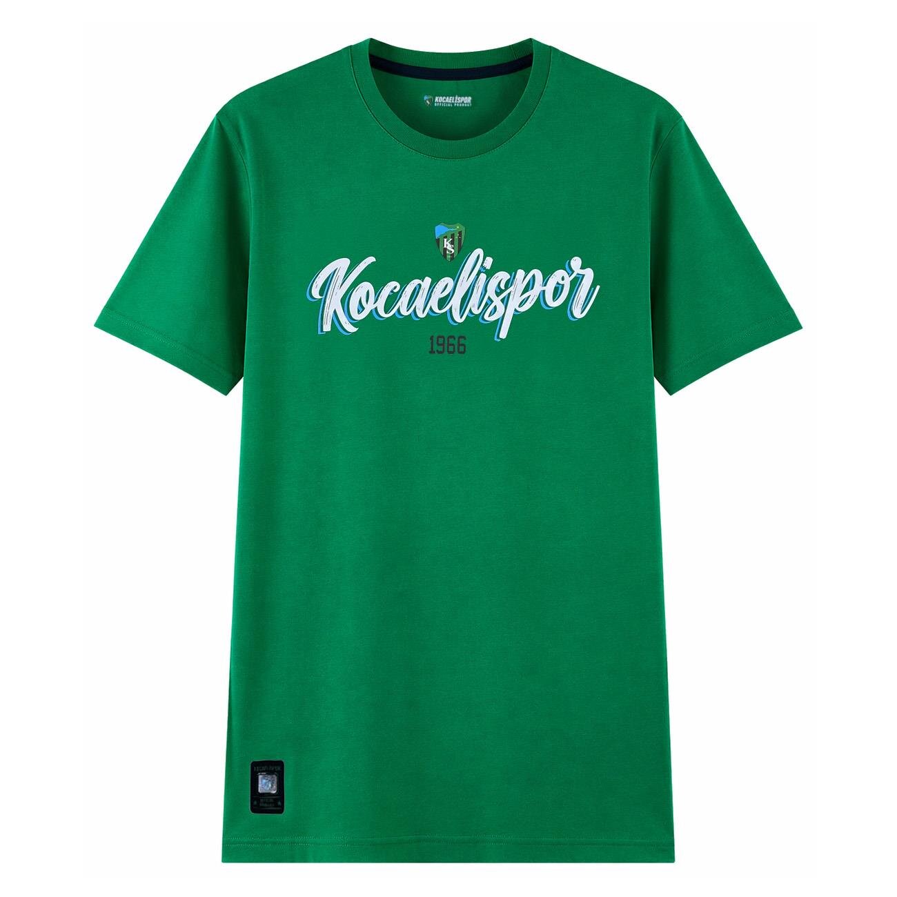 Kocaelispor 110526 Lisanslı 1966 Baskılı T-Shirt Yeşil - 1