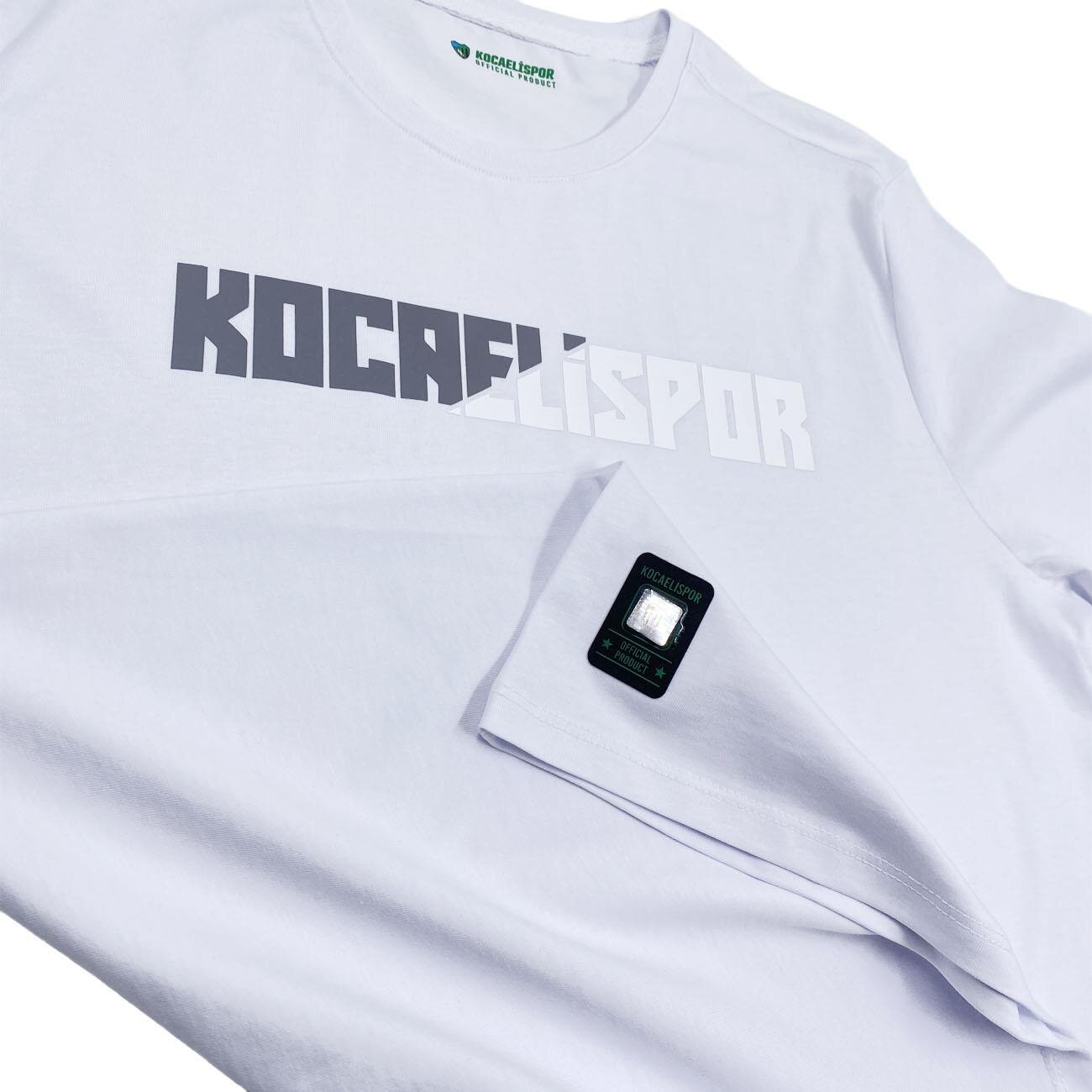 Kocaelispor 160426 Reflektif Baskılı Çocuk T-Shirt Beyaz - 5