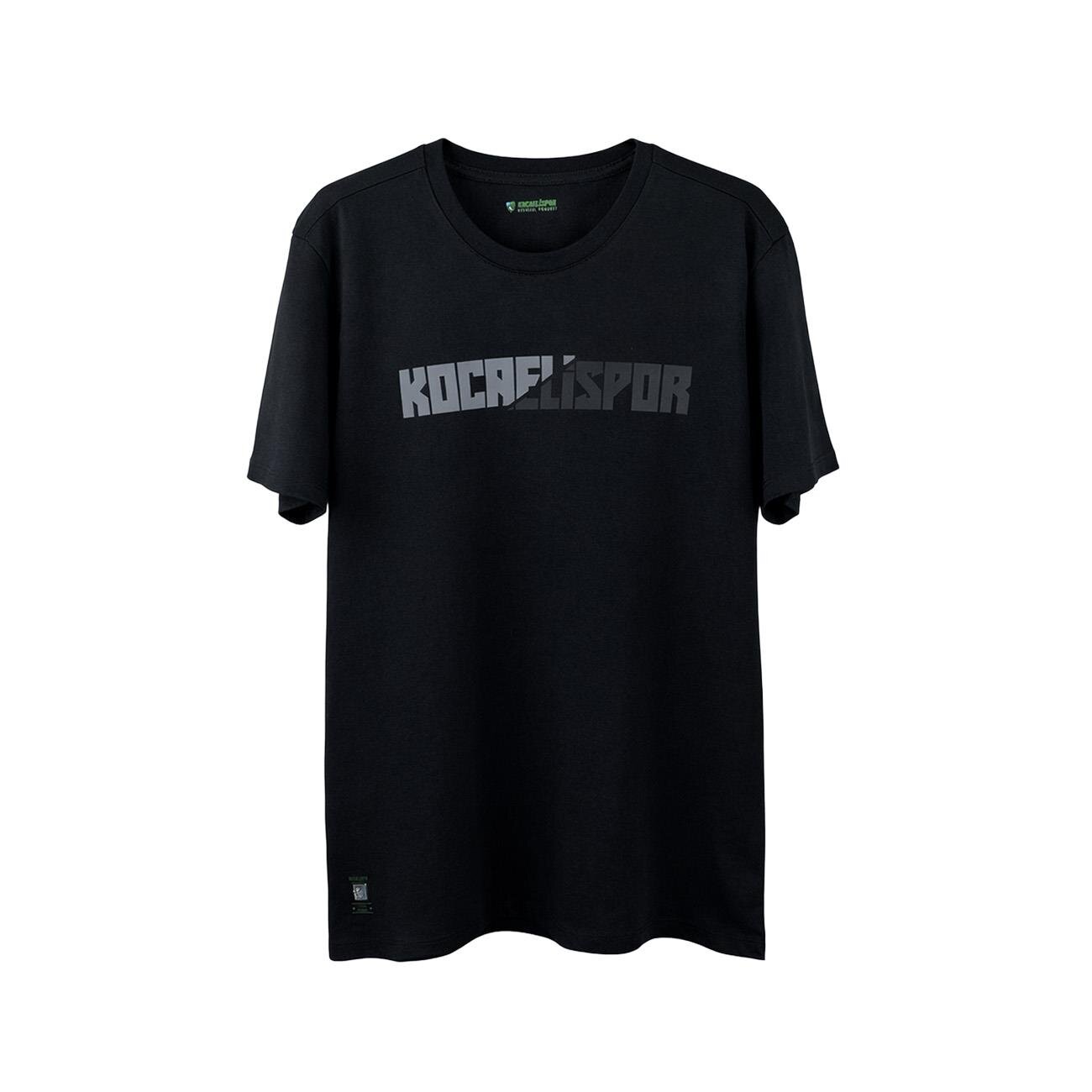 Kocaelispor 160426 Reflektif Baskılı Çocuk T-Shirt Siyah - 1