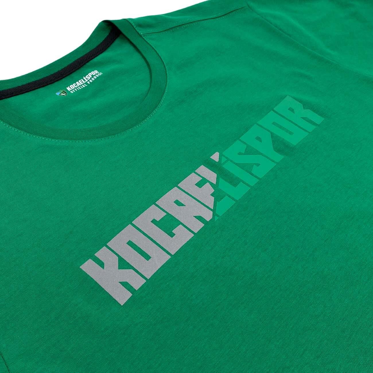 Kocaelispor 160426 Reflektif Baskılı Çocuk T-Shirt Yeşil - 4