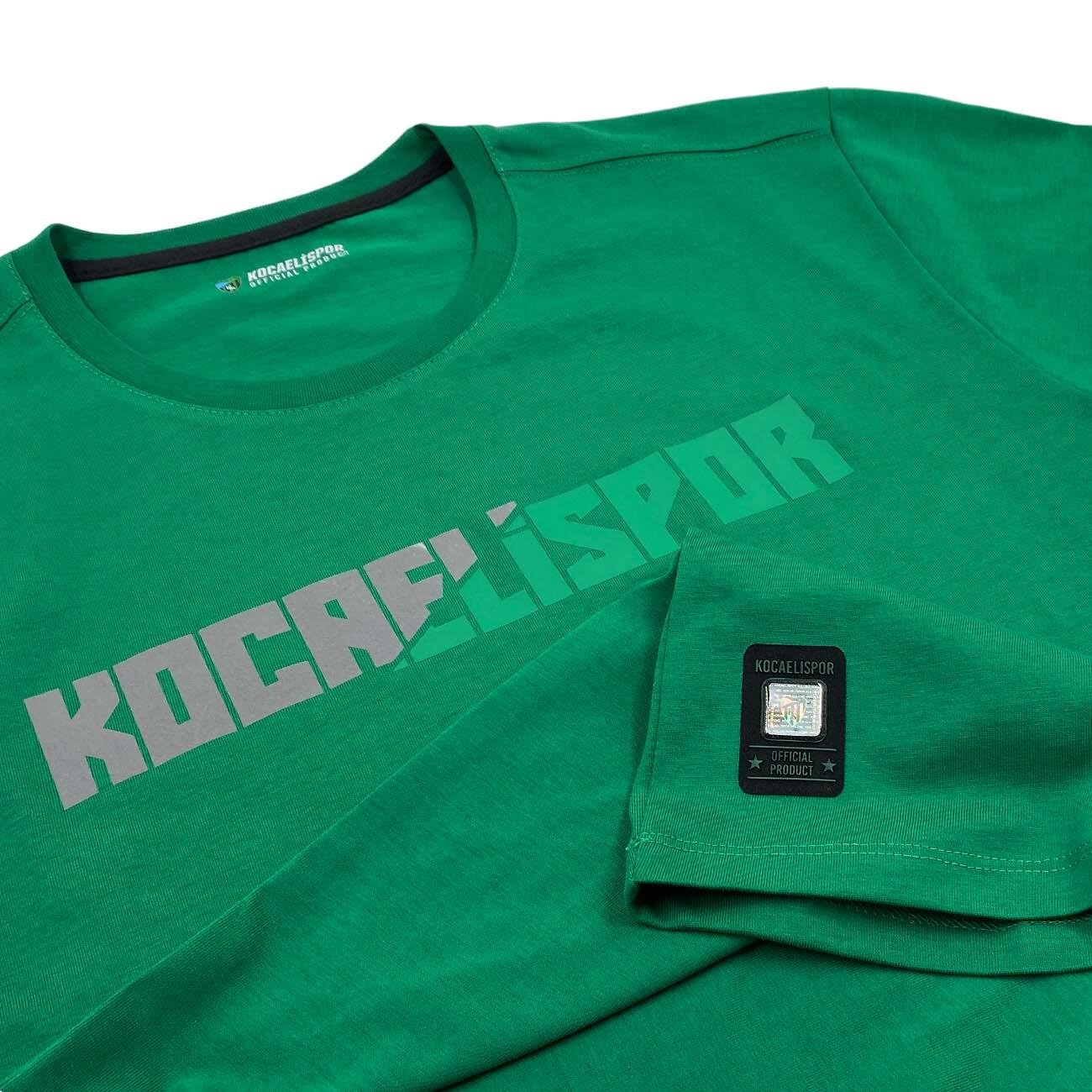 Kocaelispor 160426 Reflektif Baskılı Çocuk T-Shirt Yeşil - 5