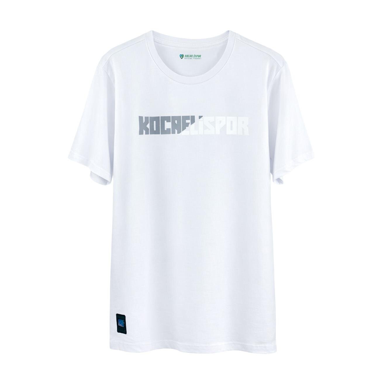 Kocaelispor 160426 Reflektif Baskılı T-Shirt Beyaz - 1