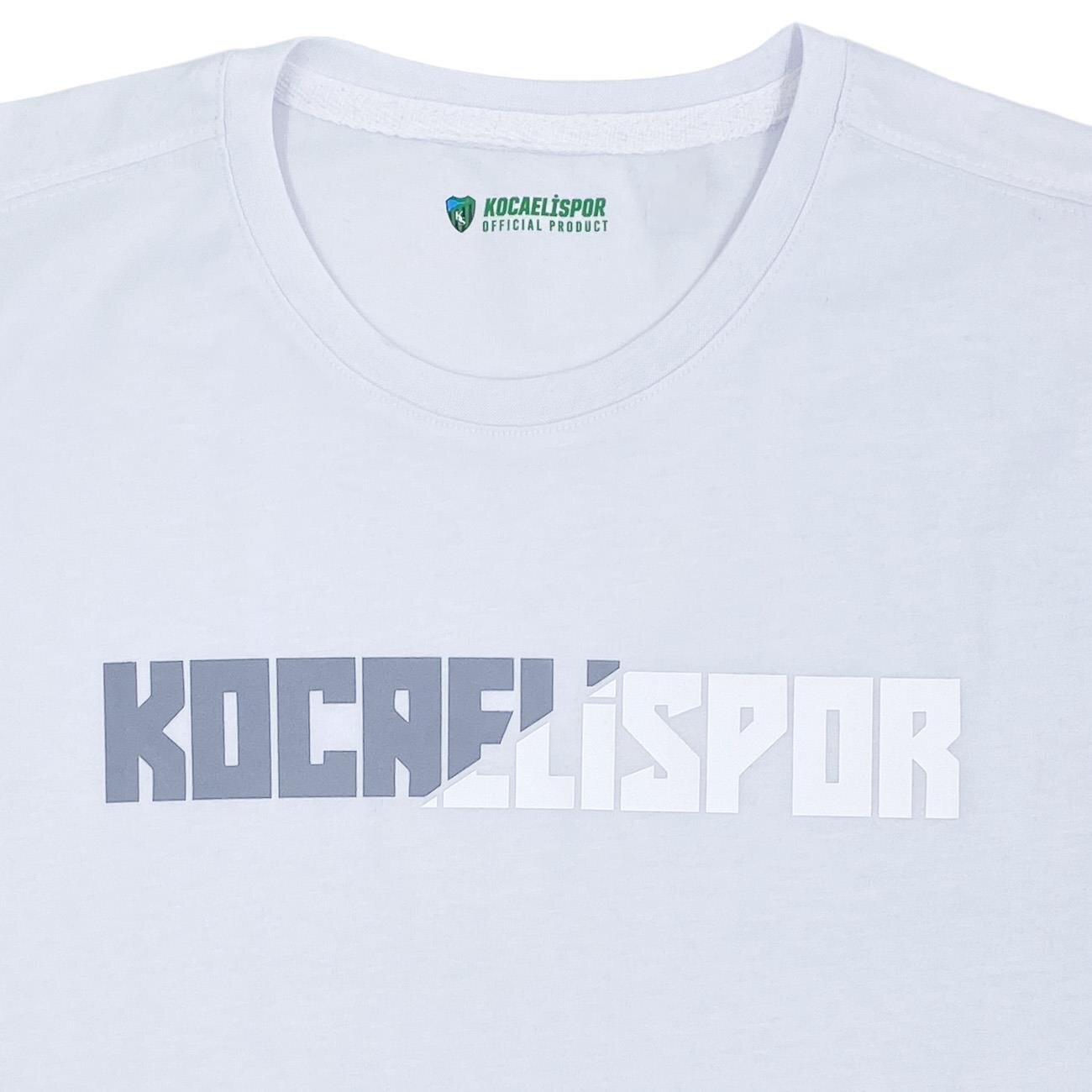 Kocaelispor 160426 Reflektif Baskılı T-Shirt Beyaz - 3