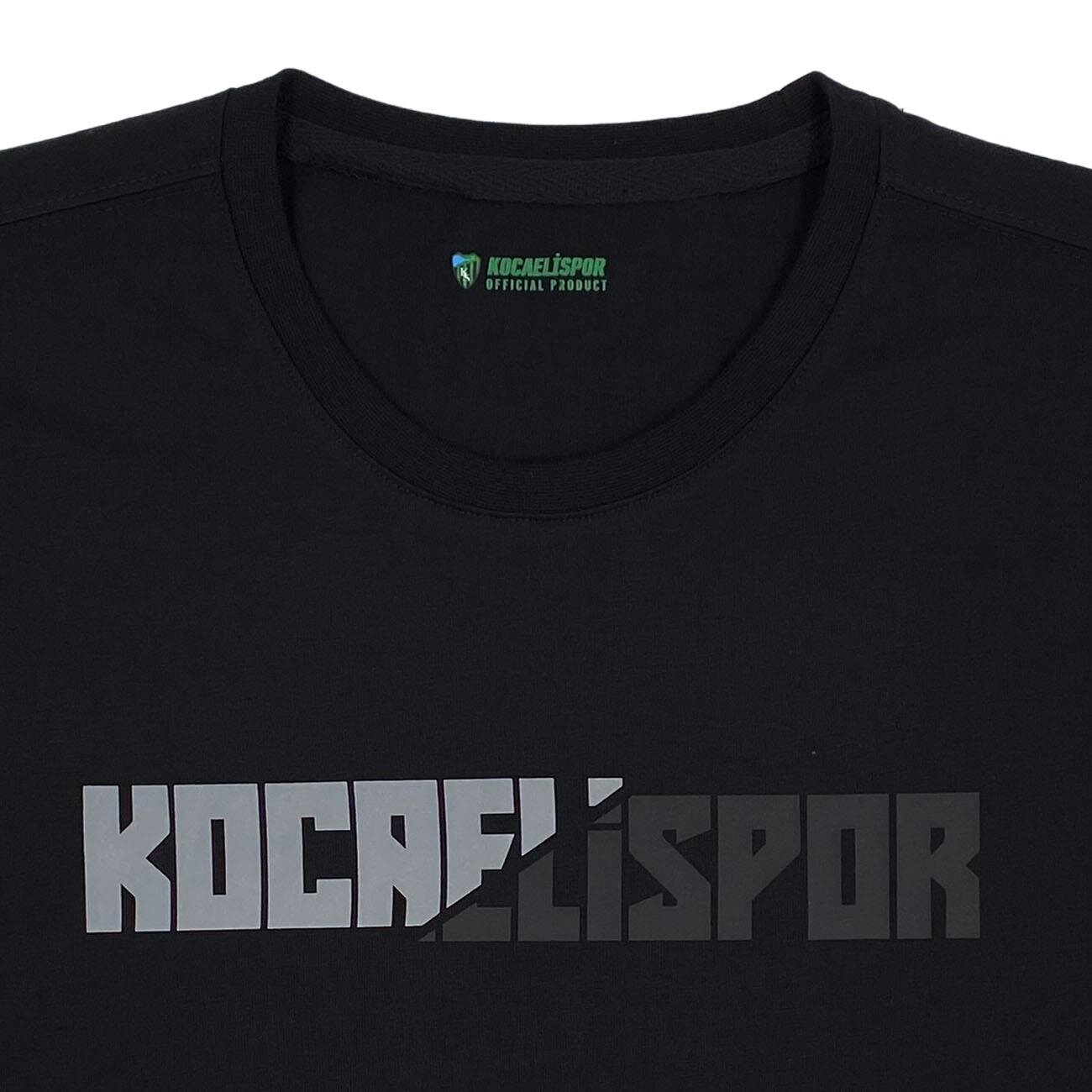 Kocaelispor 160426 Reflektif Baskılı T-Shirt Siyah - 3