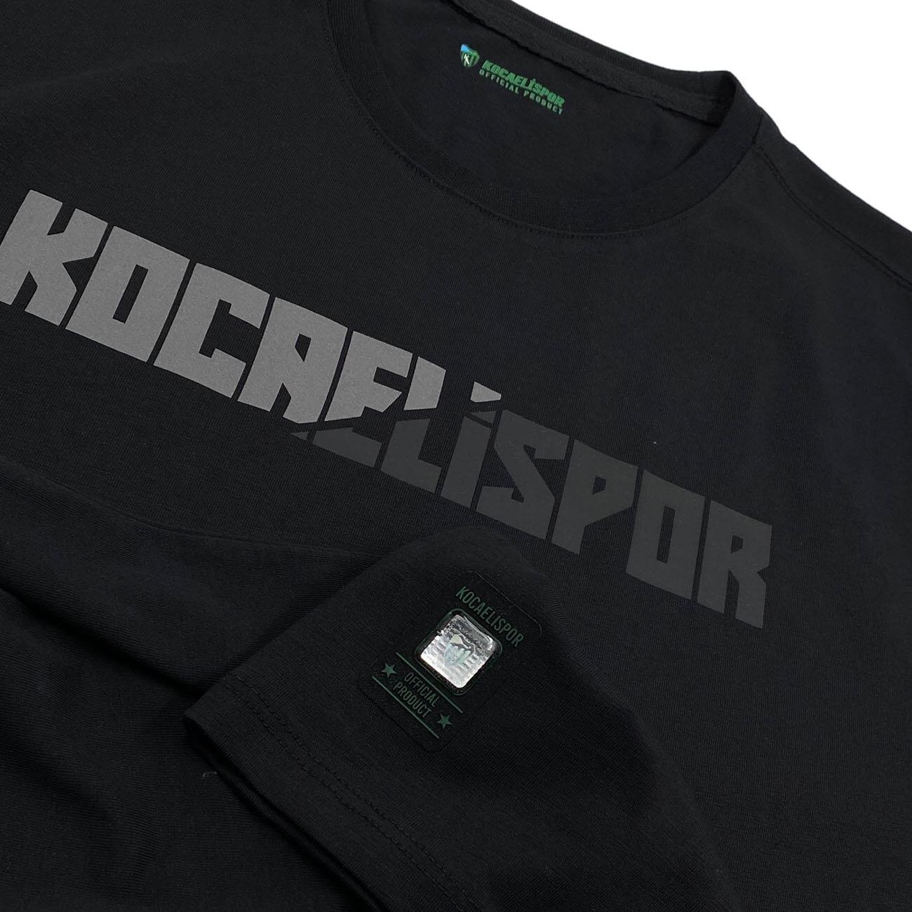Kocaelispor 160426 Reflektif Baskılı T-Shirt Siyah - 5