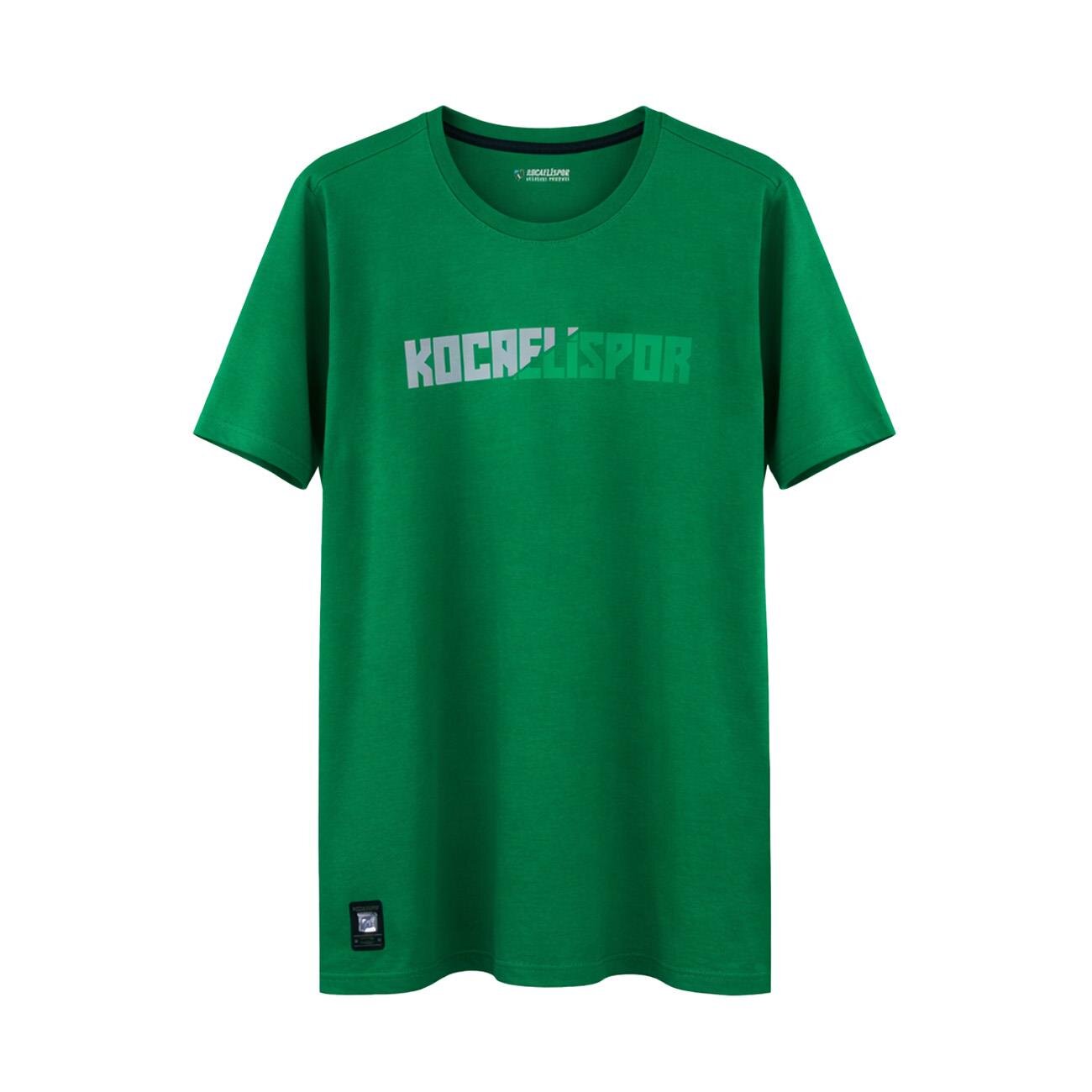 Kocaelispor 160426 Reflektif Baskılı T-Shirt Yeşil - 1