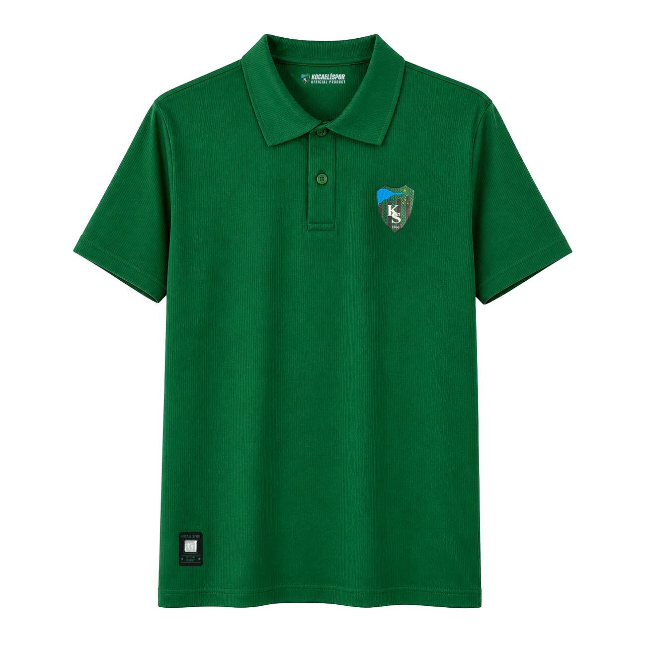 Kocaelispor 160526 Lisanslı Climacool T-Shirt Yeşil - 1